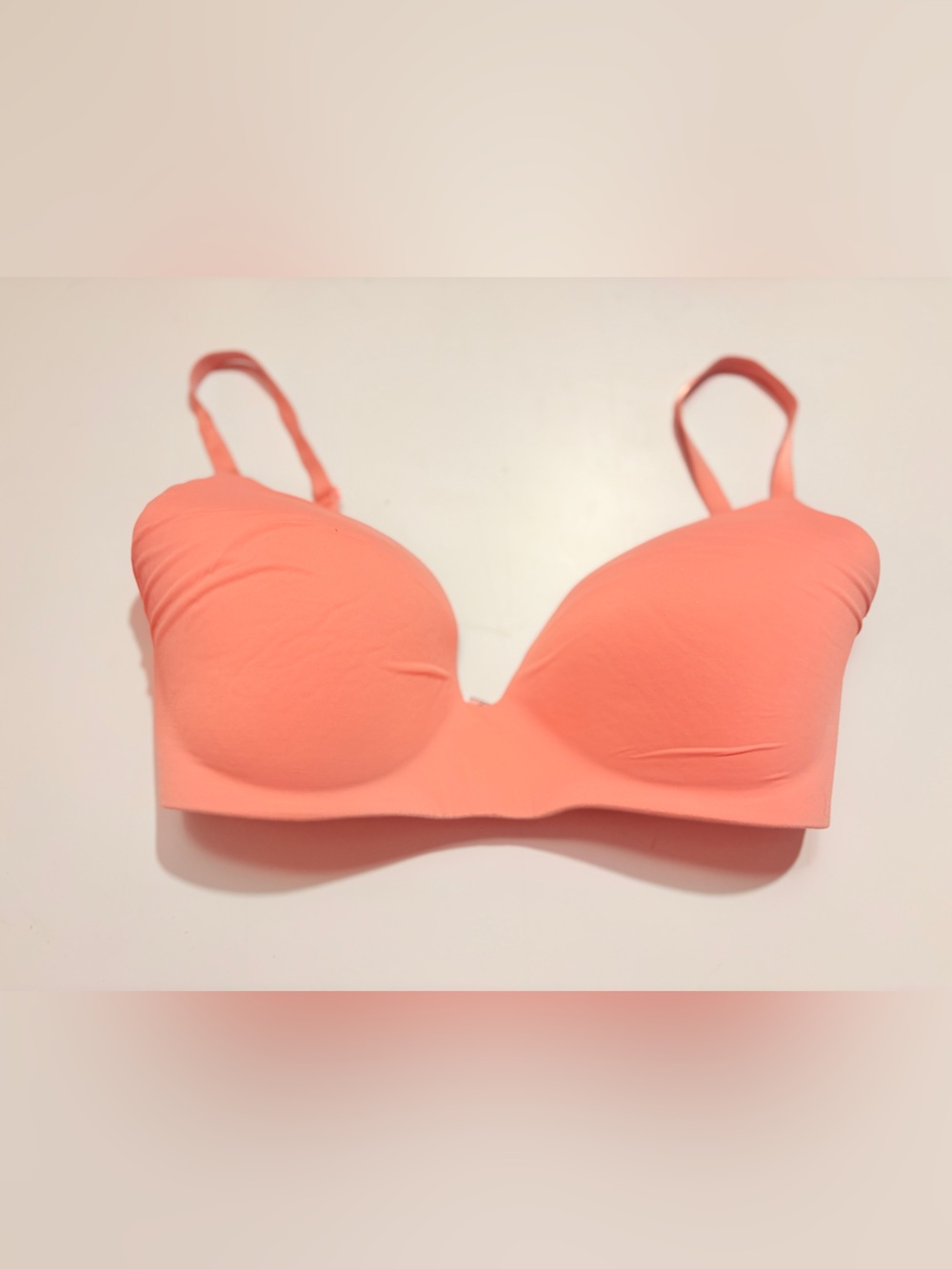 Victoria's Secret Coral Seamless T-Shirt Bra